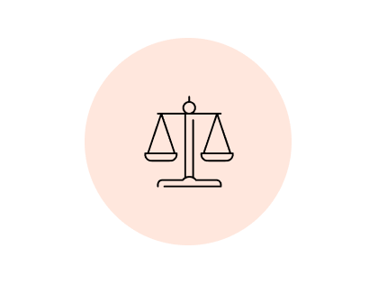Light orange icon representing unbiased