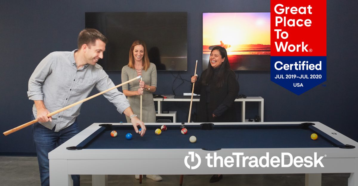 The Trade Desk The Trade Desk Named a Best Medium Workplace by Great